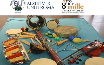 Progetto: Per riconoscersi e comunicare: il ruolo della musica. Luogo di realizzazione  Caffè Memoria di via Ostiense, presso Fondazione di Liegro, Roma. Finanziato dalla Tavola Valdese.