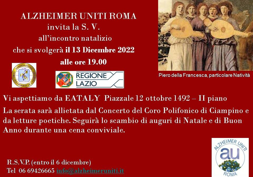 Cena di Natale del 13 dicembre 2022